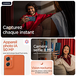 Motorola Moto G06 Orange (4 Go / 64 Go) pas cher