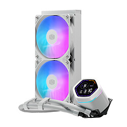 Cooler Master MasterLiquid Core Nex Digital 240 Blanc