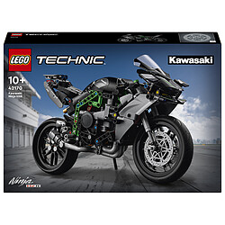 LEGO Technic 42170 La Moto Kawasaki Ninja H2R Jouet de Construction pour Enfants, Set à Collectionner, Idée Cadeau pour Garçons et Filles Dès 10 Ans, Modèle à Construire, Favorise le Jeu en Autonomie