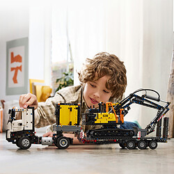 Acheter LEGO Technic 42175 Camion Volvo FMX et pelleteuse électrique EC230