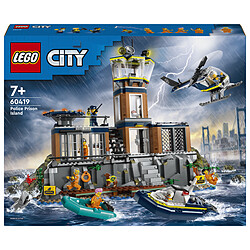 LEGO City 60419 La Prison de la Police en Haute Mer 