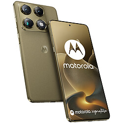 Avis Motorola Moto Signature Vert Olive (16 Go / 512 Go)