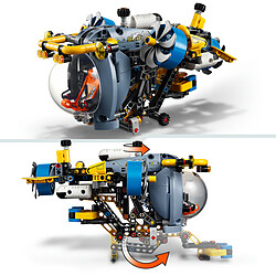 LEGO Technic 42201 Le sous marin de recherche en haute mer pas cher