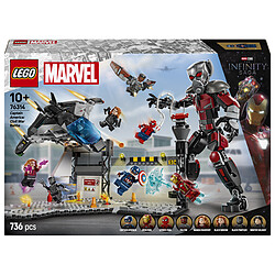 LEGO Marvel 76314 Le combat de Captain America : Civil War