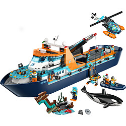 LEGO City 60368 Le Navire d'Exploration Arctique