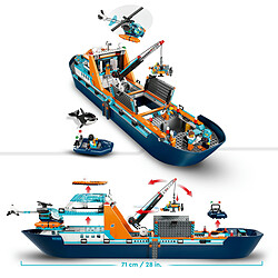LEGO City 60368 Le Navire d'Exploration Arctique pas cher