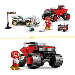 LEGO Sonic The Hedgehog 77118 La Voiture de Silver contre le Monster Truck de Knuckles pas cher