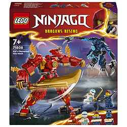 LEGO Ninjago 71808 Le Robot Élémentaire du Feu de Kai