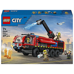 LEGO City 60499 Le Camion de Pompiers de l'Aéroport