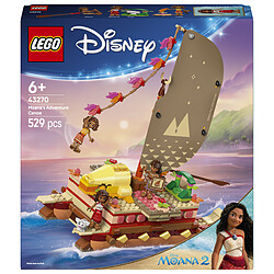 LEGO Disney Princess 43270 Le Bateau d'Aventure de Vaiana