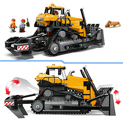 LEGO City 60466 Le Bulldozer Jaune pas cher