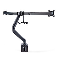 StarTech.com Support de bureau articulé à barre transversale pour 3 écrans LCD jusqu'à 27"