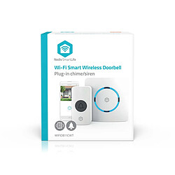Nedis Wi-Fi Smart Wireless Doorbell pas cher