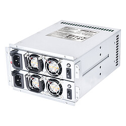 SilverStone GM600-S Silver Alimentation compacte redondante 600W Cybenetics Silver