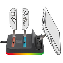 Konix Dock Chargeur RGB AIO Nintendo Switch 2