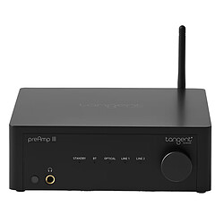 Tangent PreAmp III Préamplificateur - Line/Phono - AUX - S/PDIF - Bluetooth 5.1 aptX-HD - Sorties XLR et RCA - Hi-Res Audio