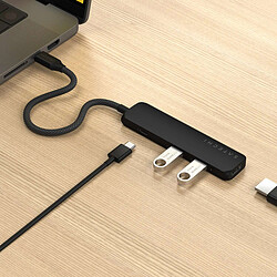 Acheter SATECHI Multiports USB-C Slim 4-en-1 4K (Noir)