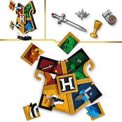 LEGO Harry Potter 76462 Le Blason des Maisons de Poudlard pas cher