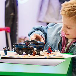 Acheter LEGO Marvel 76349 La Poursuite en Prison Mobile de Spider-Man