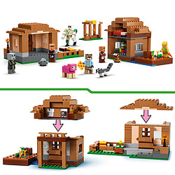 LEGO Minecraft 21596 L'Évocateur à l'Attaque du Village pas cher