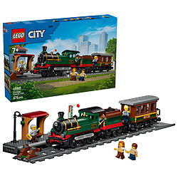 Avis LEGO City 60511 Le Train à Vapeur Rétro