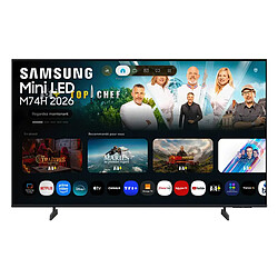 Samsung Mini LED 43M74H Téléviseur Mini LED 4K 43" (108 cm) - HDR10+/HLG - Wi-Fi/Bluetooth/AirPlay 2 - HDMI 2.0 - Son 2.0 20W