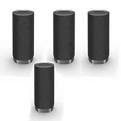 TCL Z100 Pack Home Cinema Lot de 4 barres de son/Enceinte Bluetooth 1.1.1 compatible Dolby Atmos FlexConnect et connexion sans fil avec les TV TCL 