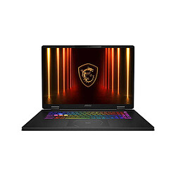 MSI Crosshair A18 HX A8WFKG-044FR AMD Ryzen 9 8940HX 32 Go SSD 1 To 18" QHD+ 240 Hz NVIDIA GeForce RTX 5060 8 Go DLSS 4 Wi-Fi 6E/Bluetooth Webcam Windows 11 Famille
