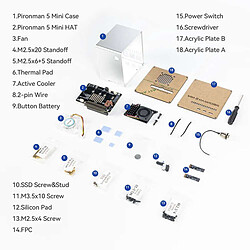 SunFounder Pironman 5 Mini pas cher