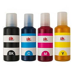 Avis UPrint ET102UPP4 Pack de Bouteilles d'encre compatibles Epson 102 EcoTank (CMJN)