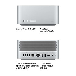 Acheter Apple Mac Studio M5 Ultra 96 Go/1 To (MHL74ZD/A)