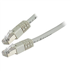 Câble RJ45 catégorie 6a F/UTP 1 m (Gris)