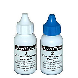 Arctic Silver Incorporated Arctic Silver ArctiClean 1 & 2 Kit de nettoyage de pâte thermique