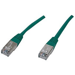 Câble RJ45 catégorie 6 F/UTP 1 m (Vert)