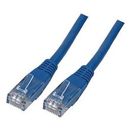 Câble RJ45 catégorie 6 U/UTP 5 m (Bleu)