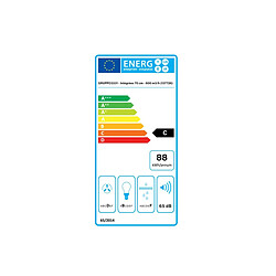 Groupe filtrant 77.1cm 600m3/h 65db inox - GRUPPO3331 - FALMEC