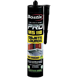 BOSTIK - Collage Objets lourds MS118 - Blanc