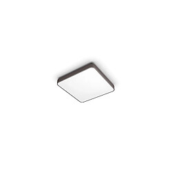 Ledkia Plafonnier LED Carré CCT Marron 32W avec Télécommande Sélectionnable (chaud-neutre-froid) Ledkia Plafonnier LED Carré CCT Marron 32W avec Télécommande