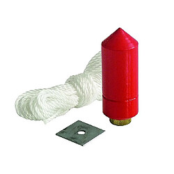 Metrica - Fil à plomb type cylindrique 500 g sous blister - 60355 