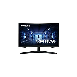 Ecran PC LED Samsung Odyssey G5 C32G56TQBU G55T Series 32" Incurvé WQHD Noir 