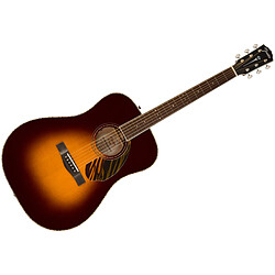 Paramount PD-220E Dreadnought 3-Tons Vintage Sunburst Fender 