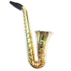 Wewoo Creative Porte-Cigarette Filtre Saxophone Plaqué Or Portable Pipe En Métal