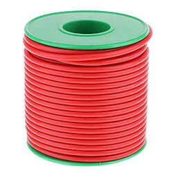 15 m de câble de silicone de calibre 16, modèle RC, câble électrique souple et flexible, rouge