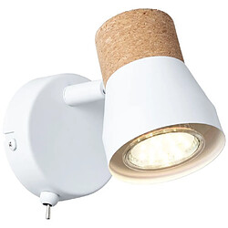 Brilliant (Lighting) Applique MOKA 1x10W GU10 Blanc mat