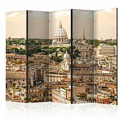 Paris Prix Paravent 5 Volets Rome : Panorama 172x225cm 