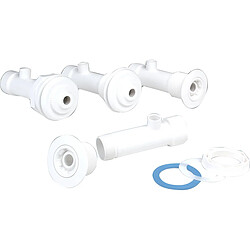 Habitat Et Jardin Kit hydromassage pour piscine liner - 19 cm - Blanc