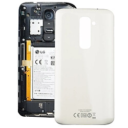 Wewoo Coque arrière blanc pour LG G2 / D802 Couverture arrière pièce détachée 