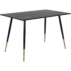 Venture Home Table repas en MDF et acier Dipp 120 x 90 cm. Table repas en MDF et acier Dipp 120 x 90 cm