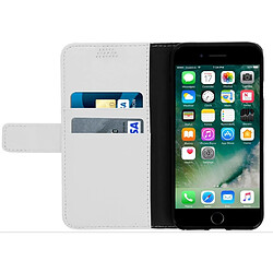 Ipomcase Coque Etui Portefeuille BLANC iPHONE 7 ,iPHONE 8