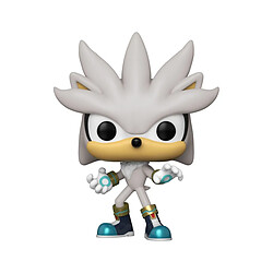 Funko Sonic The Hedgehog - Figurine POP! Sonic 30th Silver the Hedgehog 9 cm